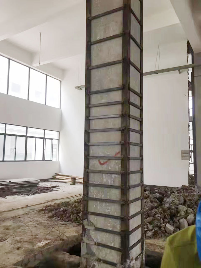 建築物外粘鋼快猫回家网站的入口工程