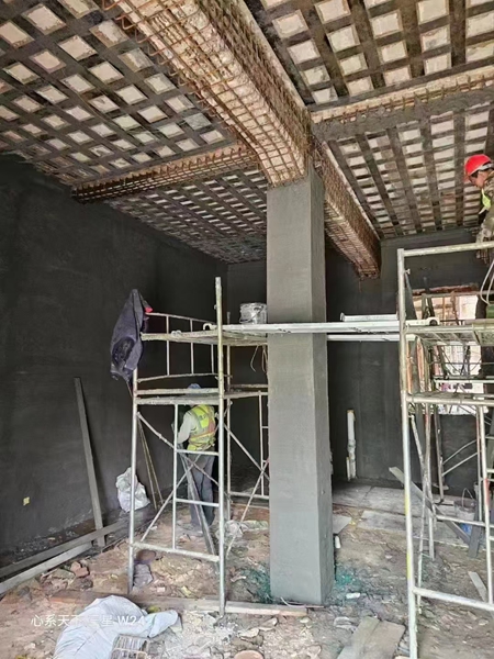 建築粘貼碳纖維快猫回家网站的入口